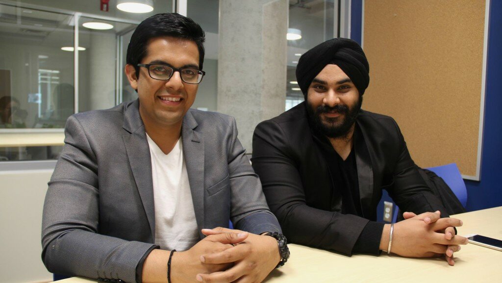 Deepak Sharma, the founder of univfax (left) with the marketing director, Jassmeet Singh (right). They both started supporting international students through DISA (Dalhousie International Student Association) and INDISA (Indian Students Society of Dalhousie). But they founded univfax to build a permanent base to support international students coming to Halifax from all over the world.