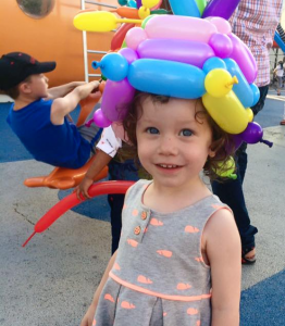 Adelyn at her second birthday