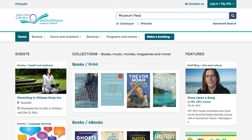 Someone searching the OPL database. Taken by Chris Miller.